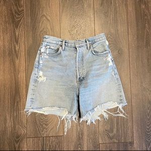 Agolde Stella High Rise Shorts